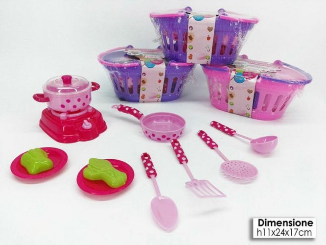 CESTINO CUCINA C/ACCESSORI