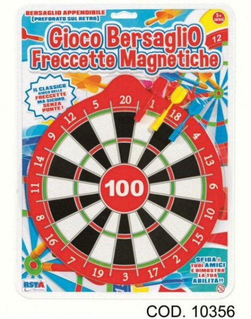 BUSTA GIOCO BERSAGLIO MAGNETICO