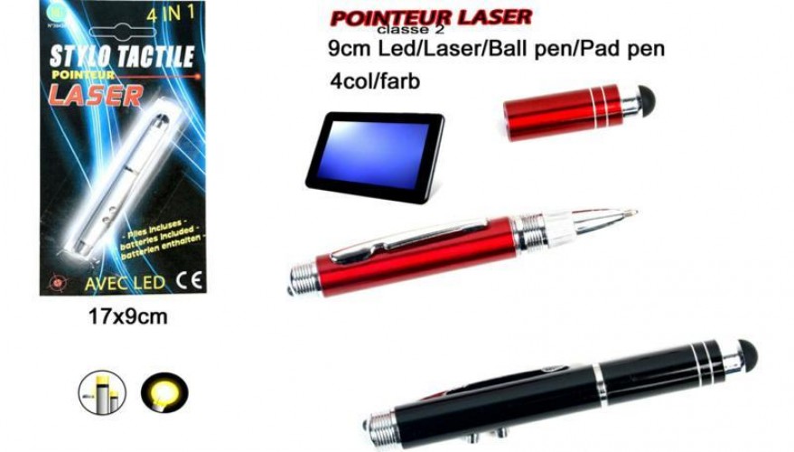 CARTELLA PENNA LASER