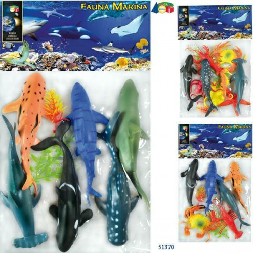 BUSTA PESCI FAUNA MARINA 3ASS