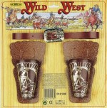 FODERI 2 PISTOLECINTURA WILD WEST