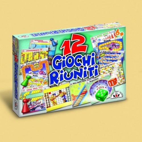 SCATOLA 12 GIOCHI RIUNITI