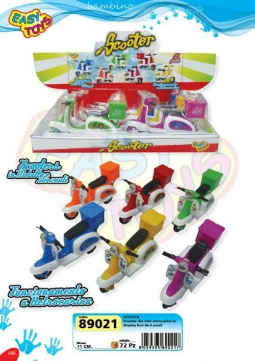 DISPLAY SCOOTER RETROCARICA