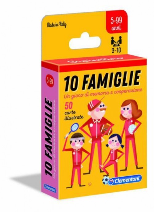 SCATOLA 10 FAMIGLIE 50 CARTE