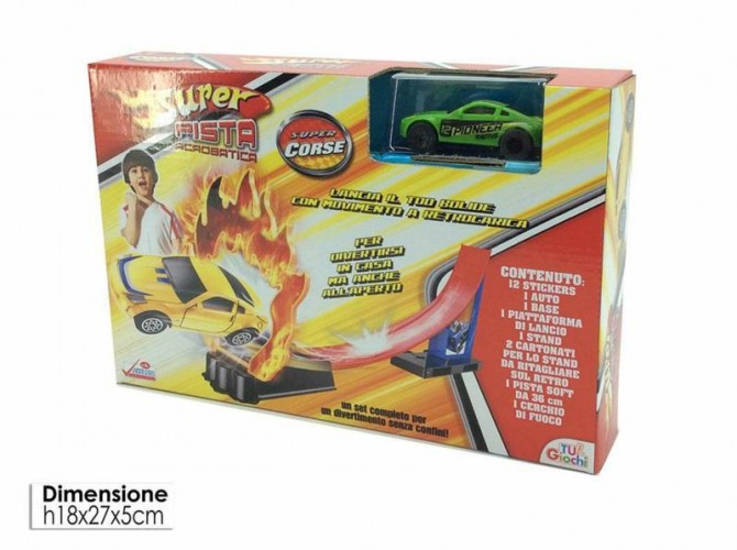 SCATOLA SUPER PISTA ACROBATICA