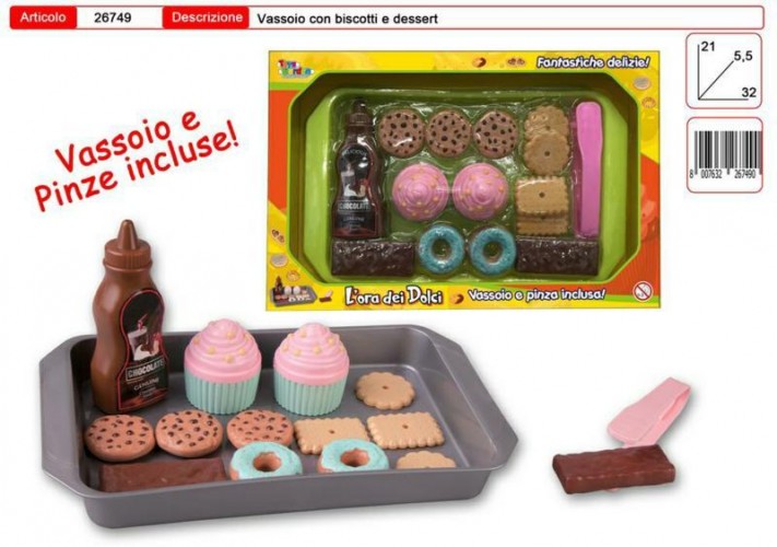 SCATOLA VASSOIO ORA DEI DOLCI