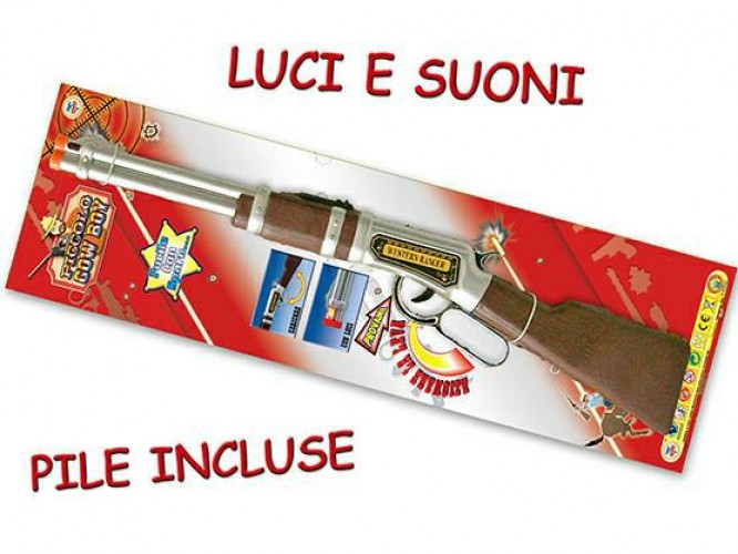 CARTELLA FUCILE PICCOLO COWBOY C/SUONO