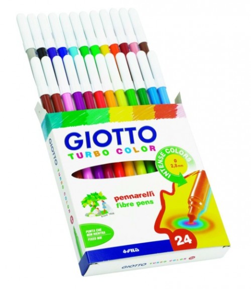 ASTUCCIO 24 GIOTTO TURBOCOLOR