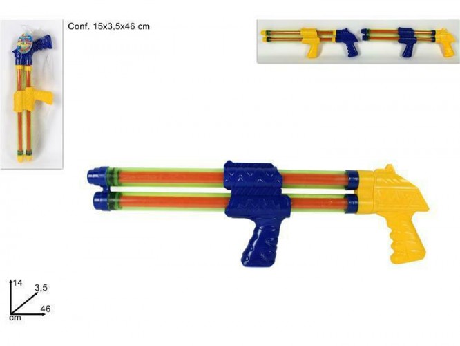 PISTOLA ACQUA DOPPIO RETE