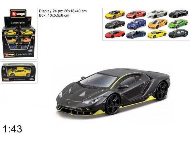 DISPLAY AUTO LAMBORGHINI 143 BURAGO