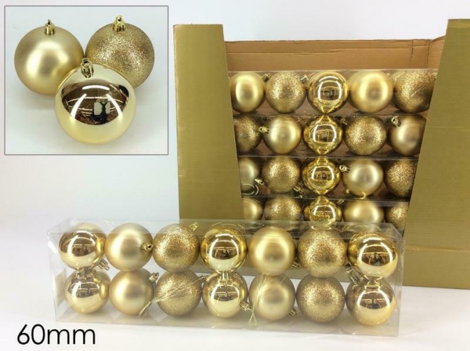 BOX 14 PALLE ORO 60 MM