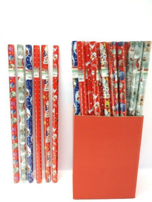 ROTOLO FOGLIO NATALE 200X70