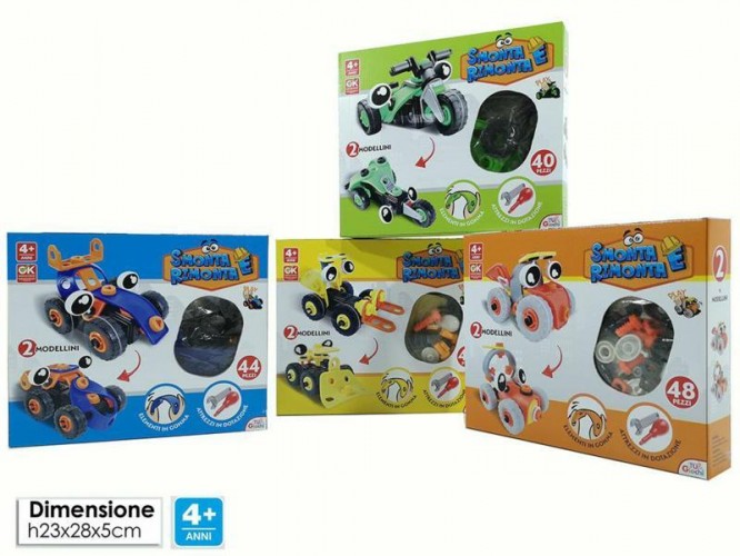 SCATOLA MEZZI SMONTA E RIMONTA 3 ASS
