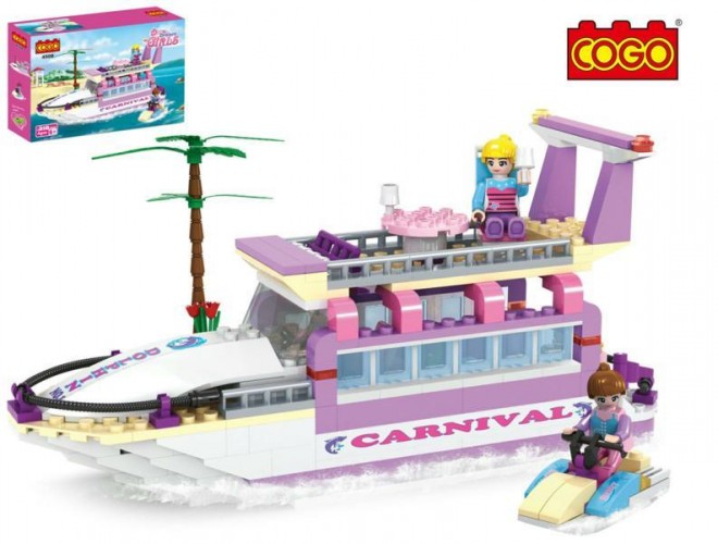 SCATOLA COSTRUZIONI COGO GIRL 4508
