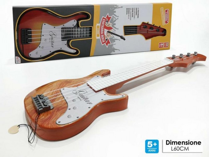 SCATOLA CHITARRA ROCK C/4 CORDE