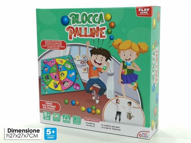 SCATOLA GIOCO BLOCCA PALLINE