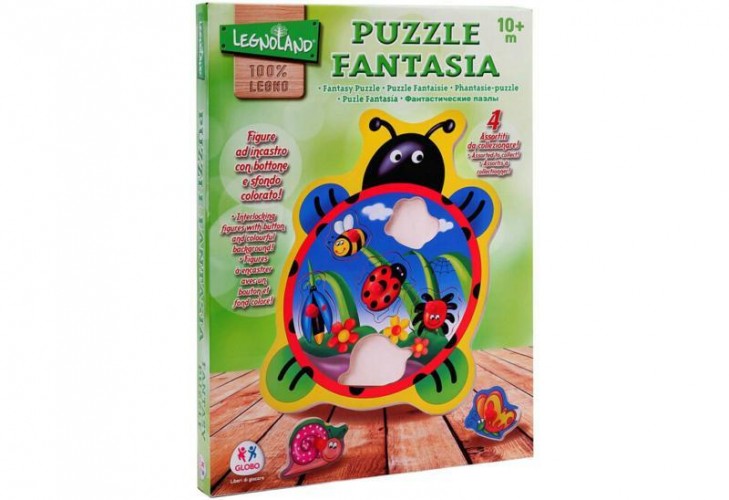 SCATOLA PUZZLE LEGNO FANTASIA