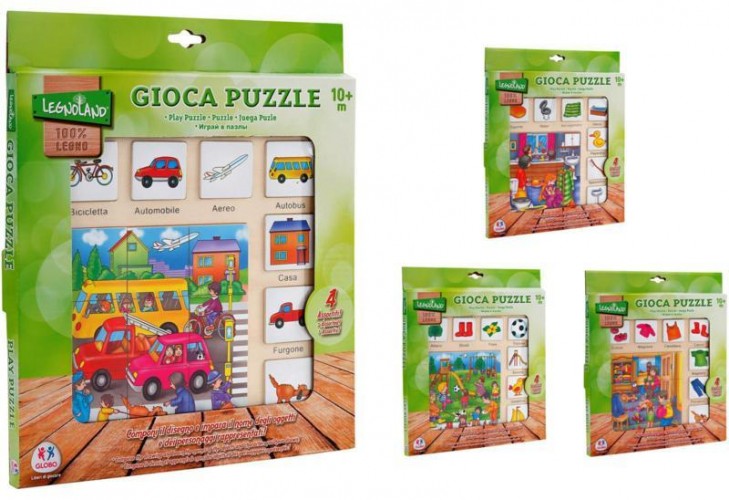 SCATOLA GIOCA PUZZLE LEGNO