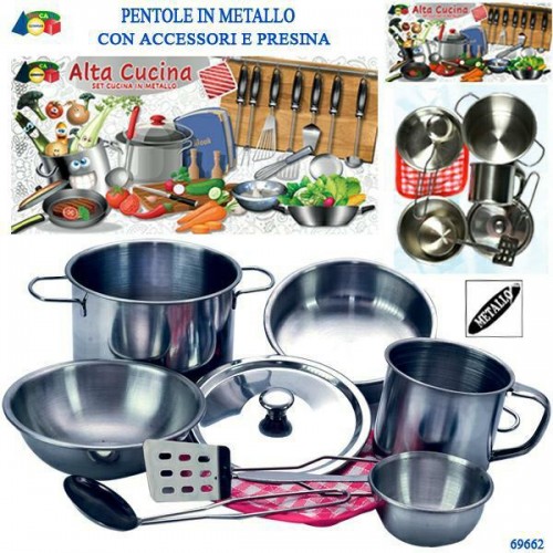 BUSTA PENTOLE METALLO ALTA CUCINA