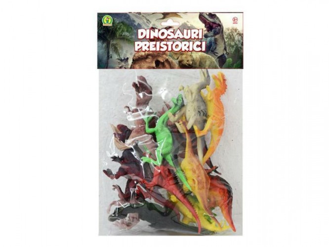 BUSTA DINOSAURI PREISTORICI GIGANTE
