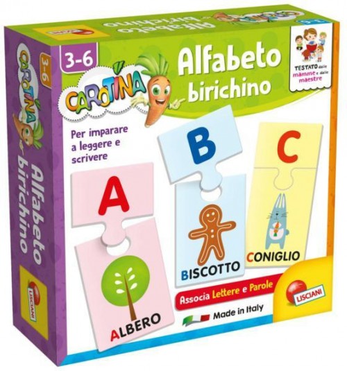 SCATOLA ALFABETO BIRICHINO