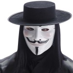 MASCHERA PLASTICA MISTER VENDETTA