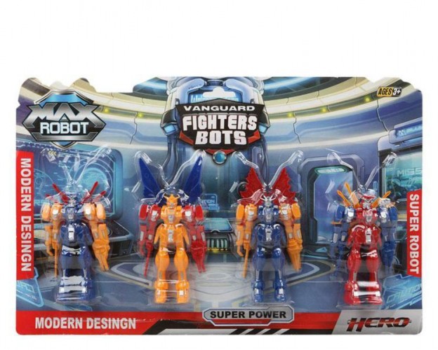 CARTELLA 4 ROBOT FIGHTER