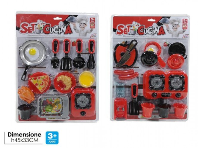 CARTELLA SET CUCINA C/ACC 2 ASS