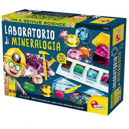 SCATOLA LABORATORIO DI MINERALOGIA 7-12