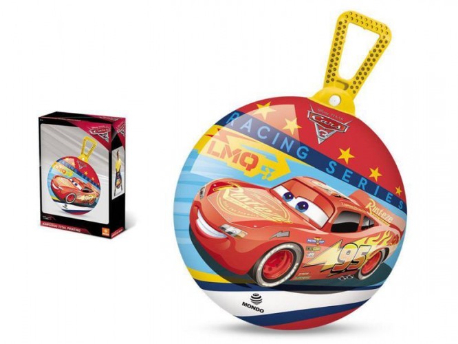 PALLONE PLASTICA C/MANIGLIA CARS