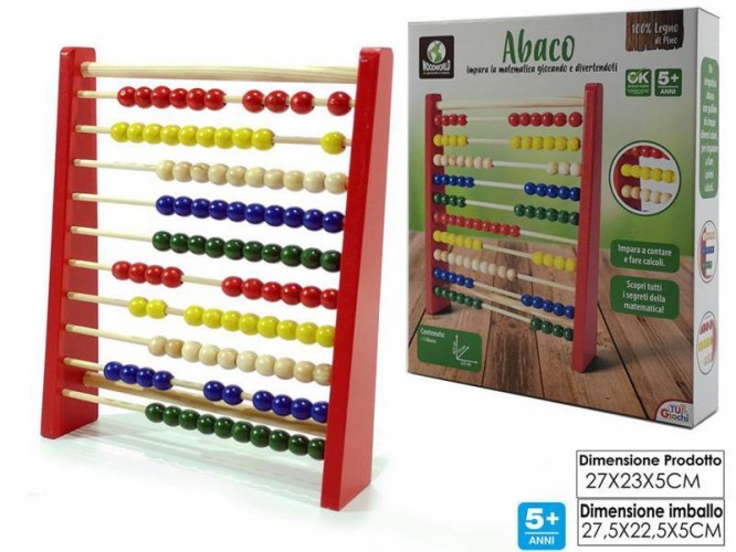 GIOCO ABACO LEGNO