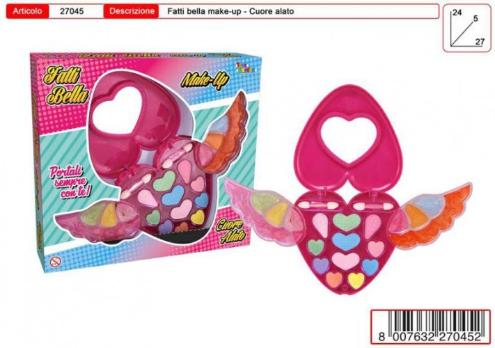 SCATOLA TRUCCHI CUORE