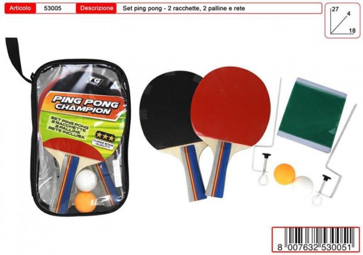 SET PING PONG C/RETE