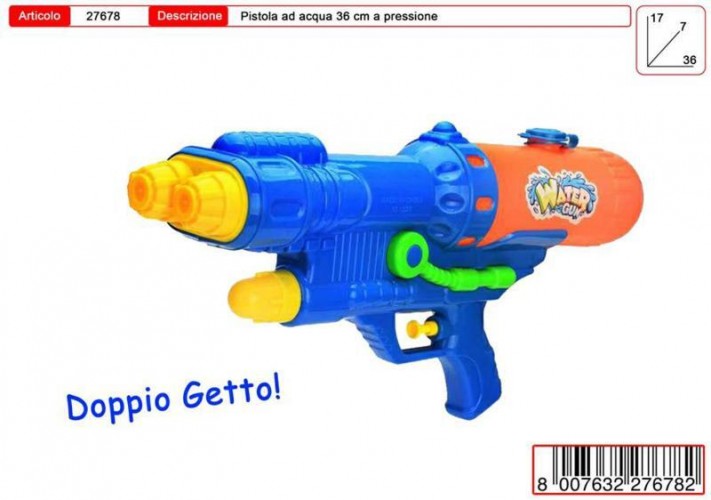 PISTOLA ACQUA CM36 DOPPIO SPARO