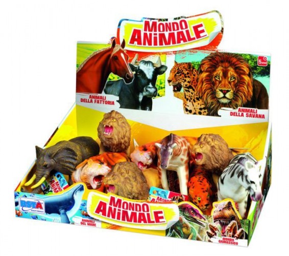 DISPLAY 9 ANIMALI SELVAGGI CM22