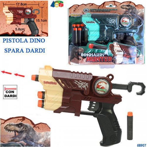CARTELLA PISTOLA DINO SPARA DARDI