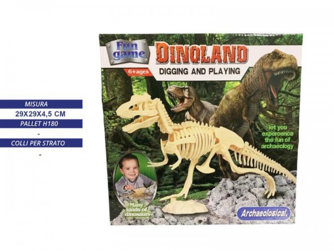 SCATOLA T-REX DINOLAND