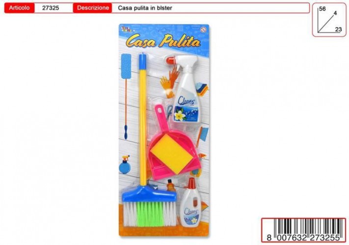 CARTELLA PULIZIE CASA PULITA