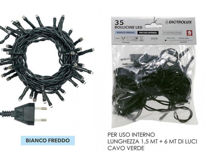 LUCE 35 LED BIANCO FREDDO X INTERNO