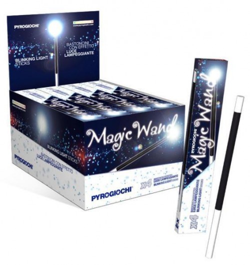 SCATOLA BASTONE LAMPEGGIANTE MAGIC WAND PZ4
