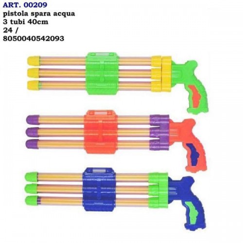 PISTOLA ACQUA 3 CANNE CM 38