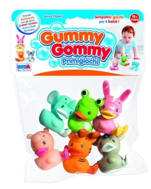 BUSTA 4 ANIMALI GOMMOLOSI GUMMY