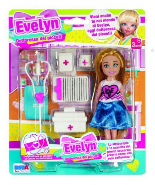 CARTELLA BAMBOLA EVELYN DOTTORESSA