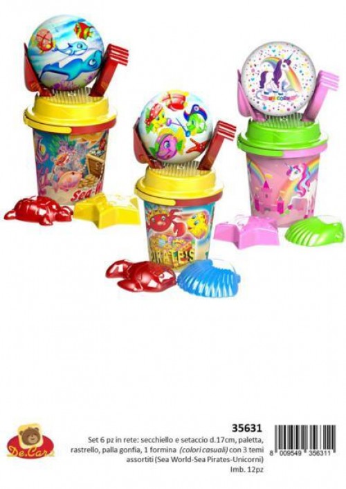 SET MARE D17 C/PALLA
