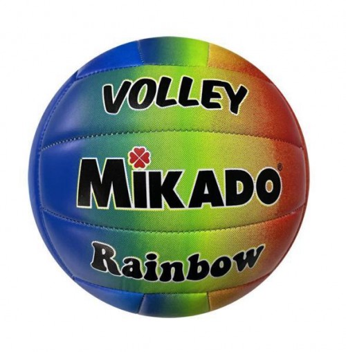 PALLONE CUOIO VOLLEY RAINBOW