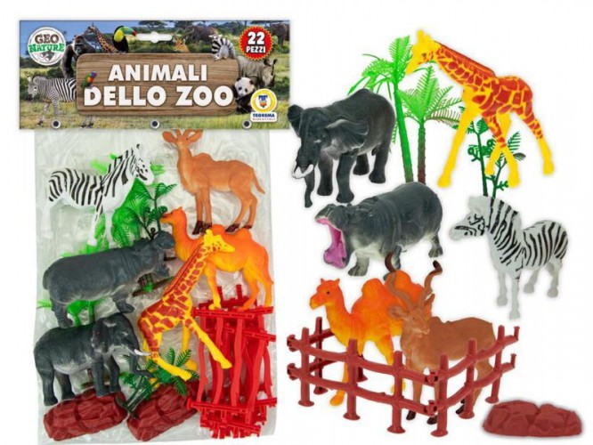 BUSTA ANIMALI DELLO ZOO PZ 22