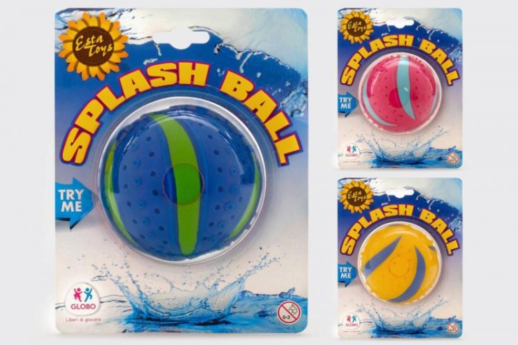 CARTELLA PALLA RIMBALZA IN ACQUA SPLASH BALL