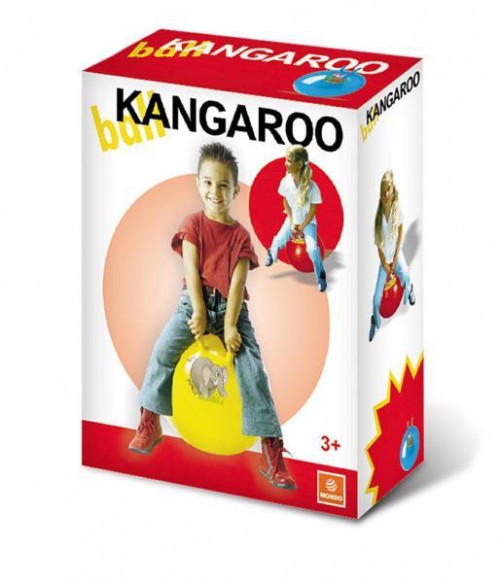 PALLONE PLASTICA C/MANIGLIA KANGAROO BALL