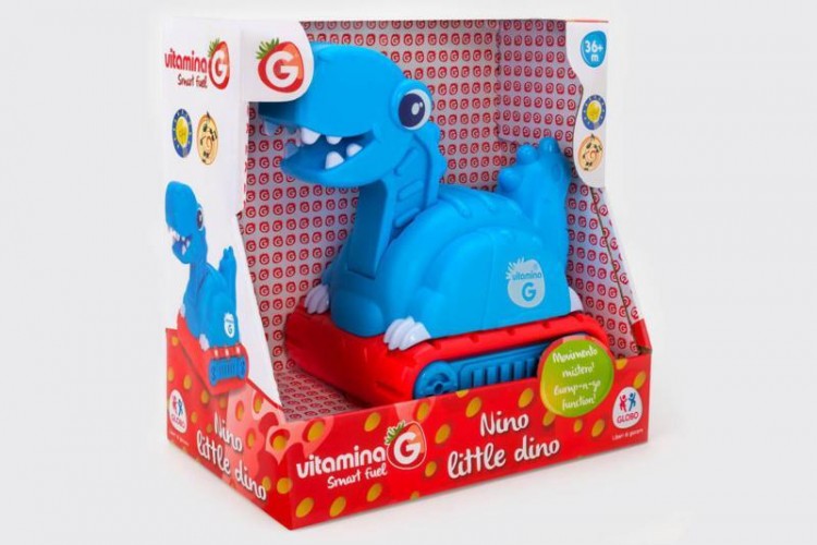 SCATOLA DINOSAURO NINO VITAMINA G