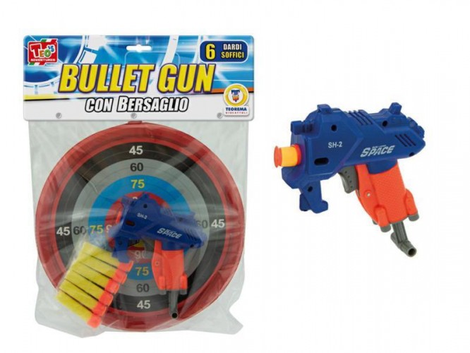 CARTELLA BERSAGLIO BULLET GUN